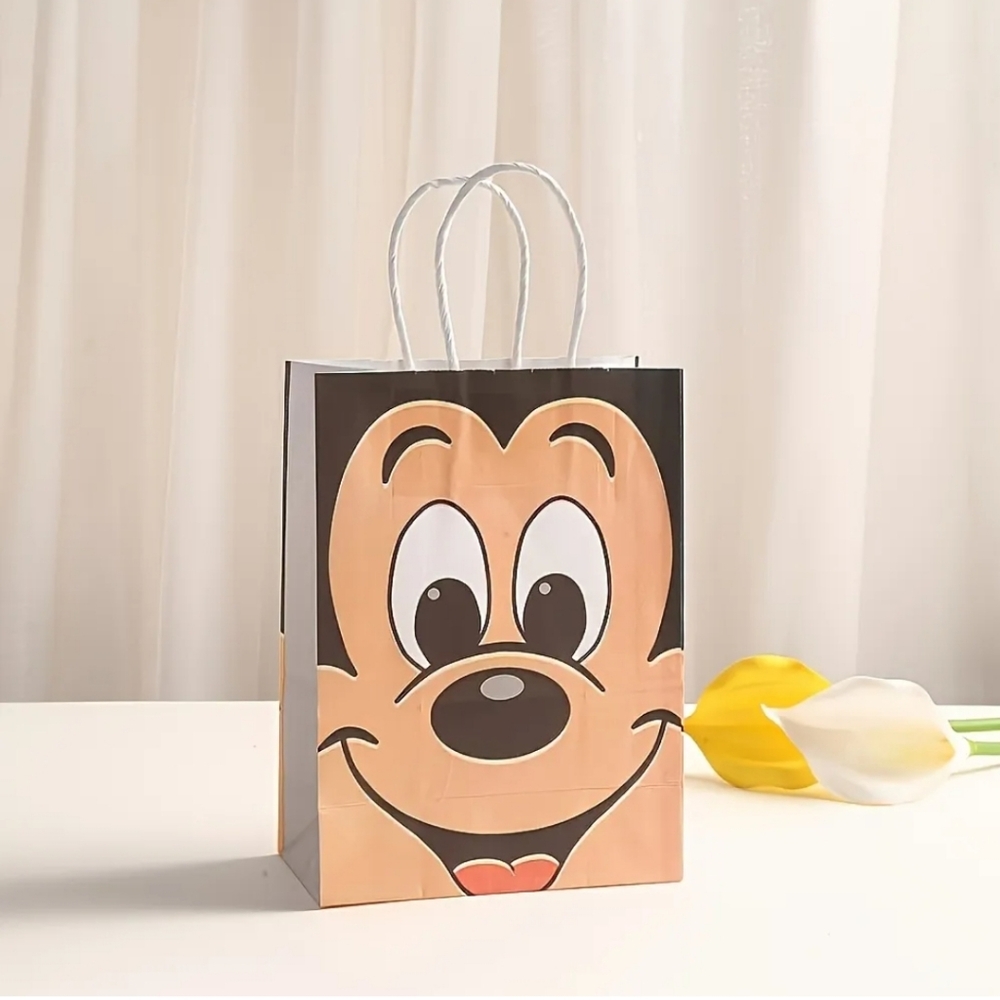 Disney Character Party Favor Bags - Red, Pink, Yellow, Black - Picture 7 of 9